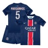 Officiële Voetbalshirt + Korte Broek Paris Saint-Germain Marquinhos 5 Thuis 2024-25 - Kids